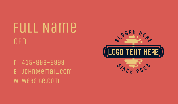 Fitness Dumbbell Wordmark Business Card Design Image Preview