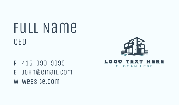 Residential Condominium Realty Business Card Design Image Preview