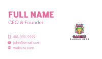 Colorful Bounce Castle  Business Card Image Preview