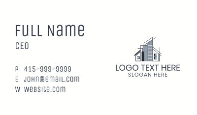Building Architecute Structure Business Card Image Preview
