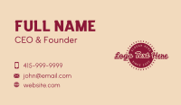 Homemade Food Business Business Card Image Preview