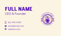 Royal Queen Warrior Business Card Preview