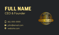 Luxury Brewery Premium Business Card Preview