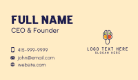 Brain Food Restaurant  Business Card Image Preview