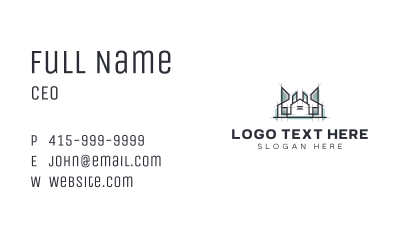 Home Builder Architect Business Card Image Preview