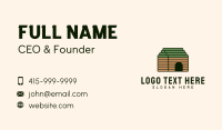 Stick Cottage House Business Card Preview