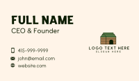 Stick Cottage House Business Card Preview
