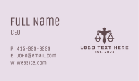Judicial Law Firm Business Card Image Preview