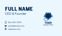 Blue Stingray Business Card Image Preview