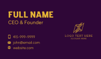 Golden Insurance Agency Business Card Image Preview