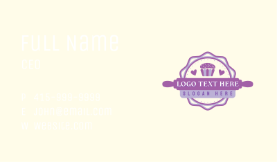 Cupcake Bakery Pastry Business Card Image Preview