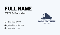 Tiny House Trailer Travel Business Card Image Preview