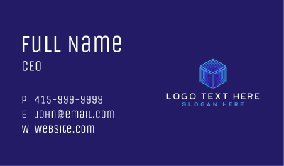 Digital Cube Software Business Card Image Preview