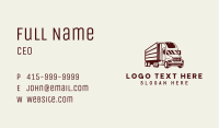 Forwarding Truck Driver Business Card Image Preview