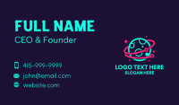 Data Astronomy Network Business Card Design