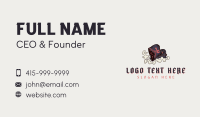 Cloak Warrior Vape Business Card Preview