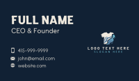 Clean Shirt Laundromat Business Card Design