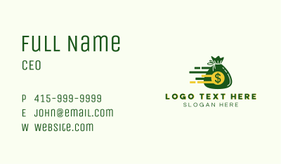 Dollar Cash Express Business Card Image Preview