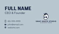 Cool Punk Skull Business Card Image Preview