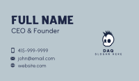 Cool Punk Skull Business Card Image Preview