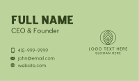 Environmental Leaf House Business Card Image Preview