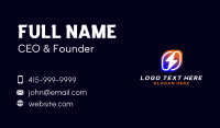 Startup Thunder Bolt Business Card Image Preview