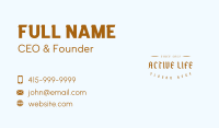 Generic Gothic Wordmark Business Card Image Preview