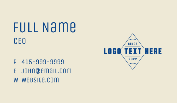 Casual Business Enterprise Business Card Design Image Preview