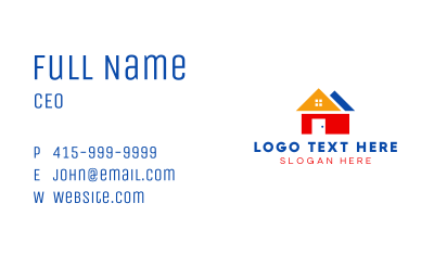 Simple Housing Project Business Card Image Preview