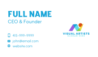 Creative Media Startup Business Card Image Preview