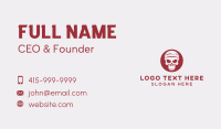 Skull Bandana Tattoo Business Card Image Preview