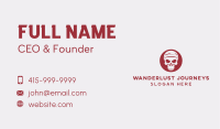 Skull Bandana Tattoo Business Card Image Preview