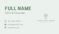 Garden Planter Landscaping Business Card Design