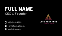 Pyramid Architect Studio Business Card Preview