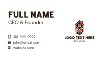 Construction House Tools  Business Card Design