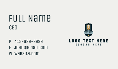 American Football Sports Business Card Image Preview