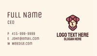 Arab Head Avatar  Business Card Image Preview
