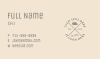 Hipster Car Travel Business Card Image Preview
