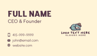 Sleeping Bear Hat Business Card Image Preview