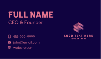 3D Startup Company  Business Card Image Preview
