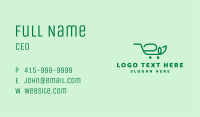 Organic Shopping Cart  Business Card Image Preview