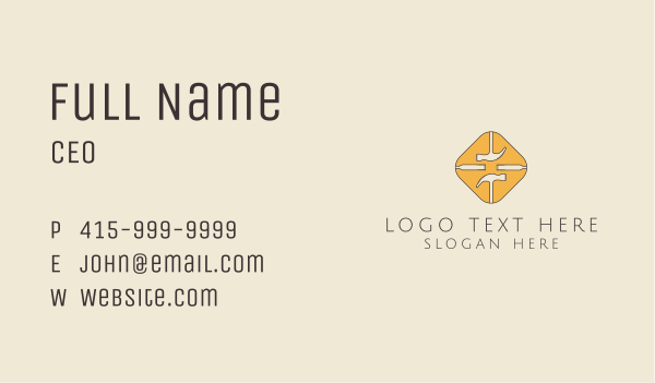 Carving Tools Business Card Design Image Preview
