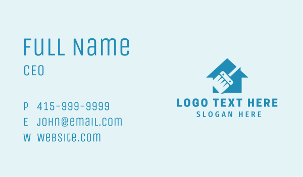 Sweeper Housekeeping Broom Business Card Design Image Preview