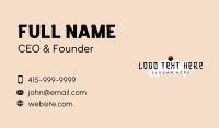 Ramen Food Restaurant Business Card Preview