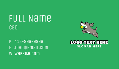 Pet Puppy Play Business Card Image Preview