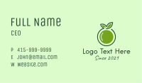 Organic Guava Fruit Business Card Image Preview
