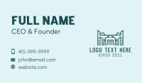 Logistics Warehouse Building Business Card Image Preview