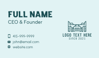 Logistics Warehouse Building Business Card Design