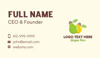 Fruit Bulb Lighting  Business Card Design