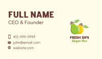 Fruit Bulb Lighting  Business Card Design